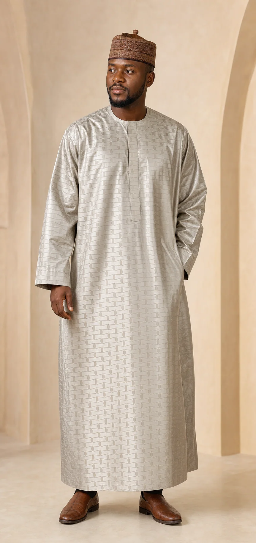 Champagne / Warm Ceremony Nigerian styling direction
